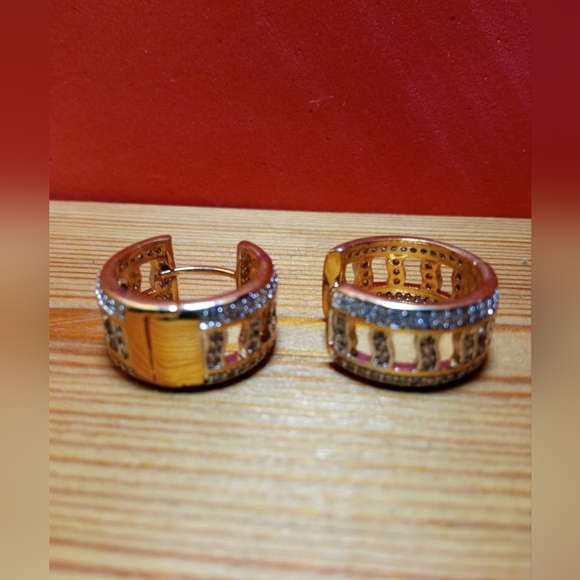 Crystime Arracadas rhodium For Women - Picture 2 of 4